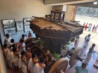 Ratha Puja and Ratha being taken out of the Museum (SPVS) to the Ratha Gadde